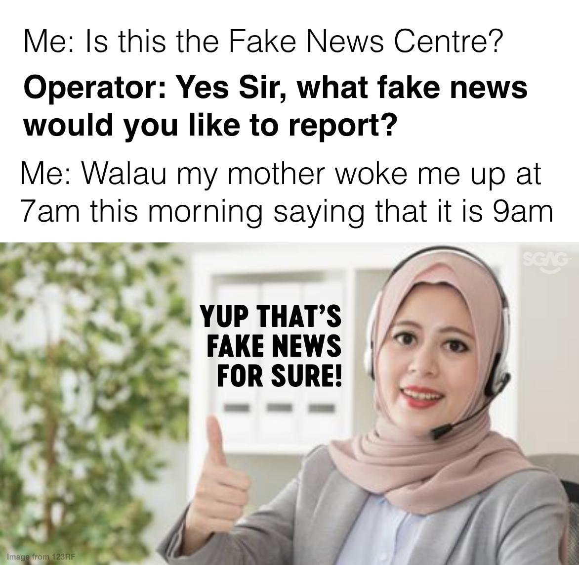 SGAG_SG's tweet photo. Inspired by what @kshanmugam said here (https://t.co/h91Qp63v6s), I'm doing my job to fight falsehood starting with my own family! HAHAHAHA! https://t.co/EQ7MGtpYa4