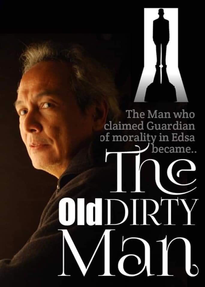 alcd_alvarez's tweet photo. The Man who claimed Guardian of morality in EDSA became THE OLD DIRTY MAN #JimParedesScandal #Lukatme #TatakDilawaSalot @Jimparedes @noynoyaquino @bamaquino @ChelDiokno @LeniRobredoVP @MARoxas @GaryAlejano @BigManDrilon @TrillanesSonny @SamiraGutoc @ColmenaresPH @OtsoDiretso ๐ฉ๐คฎ https://t.co/J5utEEU313