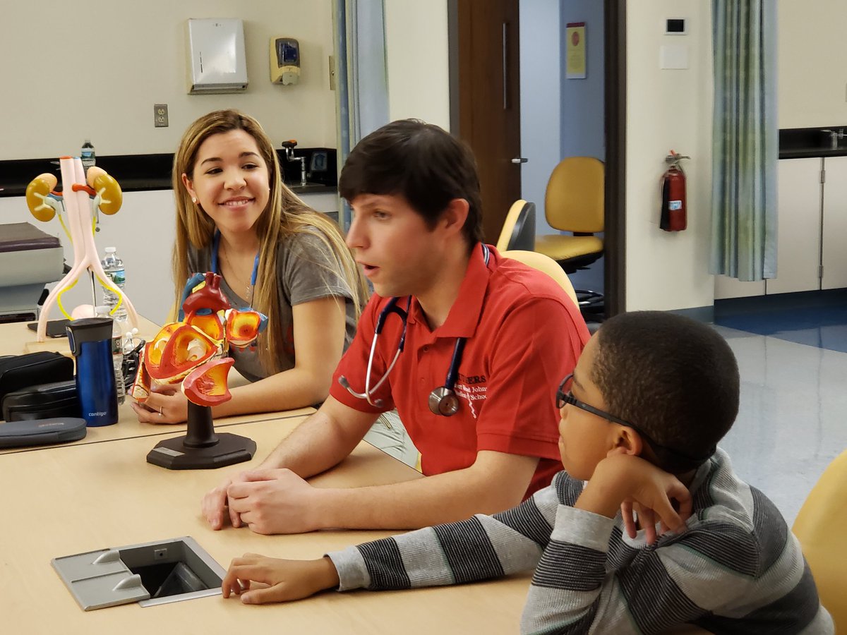 What an amazing day for Shepard 4th graders today at Robert Wood Johnson Medical School. Thank you to all the medical students, faculty and staff that made this day possible. You inspire us to #ReachHigher. 
<a href="/RWJMS/">Rutgers RWJMedSchool</a> <a href="/ReachHigher/">Reach Higher</a>