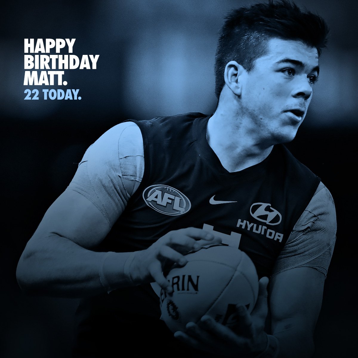 CarltonFC's tweet photo. Your day, @Matt_Kennedy15!

Enjoy the celebrations. 🎂

#BoundByBlue https://t.co/bC0eTlh1cK
