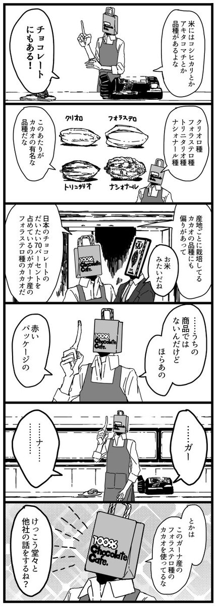 チョコレートレッスンの② 