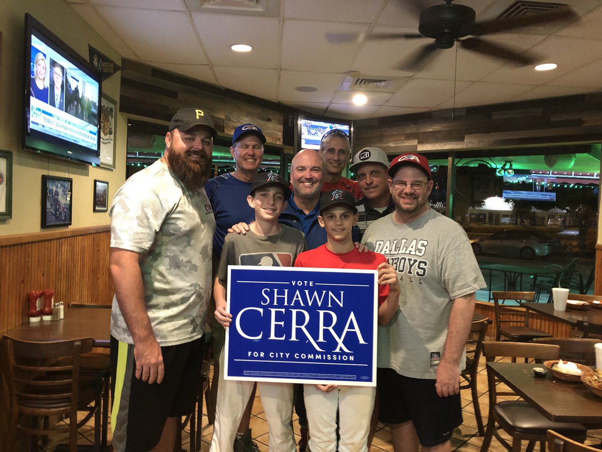 VoteShawnCerra's tweet photo. Great night with the Coral Springs American League Baseball Executive Board.  Vote June 18th.  Thanks for your time and support! #TOGETHER https://t.co/HC8LiHaUqH