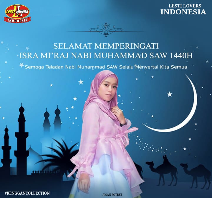 Selamat memperingati ISRA' MI'RAJ NABI MUHAMMAD SAW 1440H
