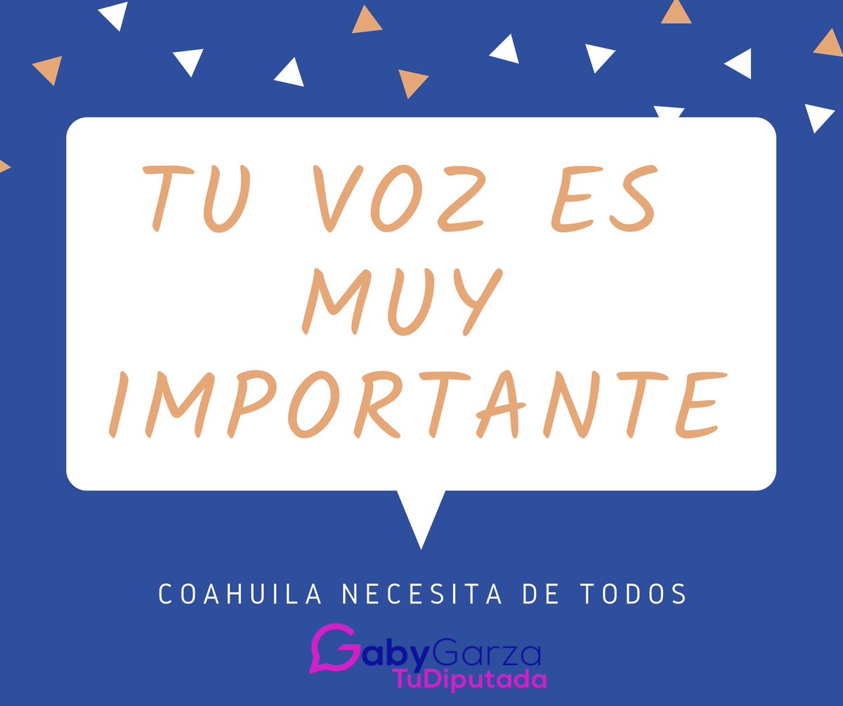 gaby_garzag's tweet photo. Te invitó a que fortalezcamos el debate legislativo en nuestro Estado, legislemos juntos, quiero saber tus inquietudes. 📑

¡Tu voz es importante, #Coahuila necesita de todos! 🗣 https://t.co/AO87aN8NLh