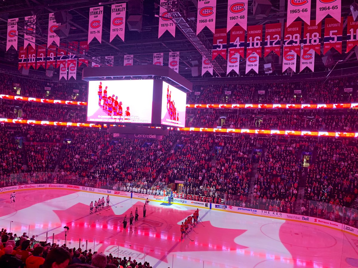 damsbb's tweet image. Super soirée et super match ce soir #GoHabsGo⁠ 🏒