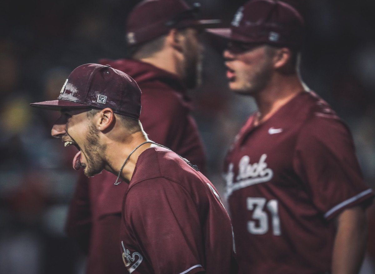 SunBelt's tweet image. WOO [Trojans] 😝

In the first-ever meeting between the two programs in the regular season, @LittleRockBSB defeats No. 9 Arkansas, 17-7.

#SunBeltBSB | #RiseAbove