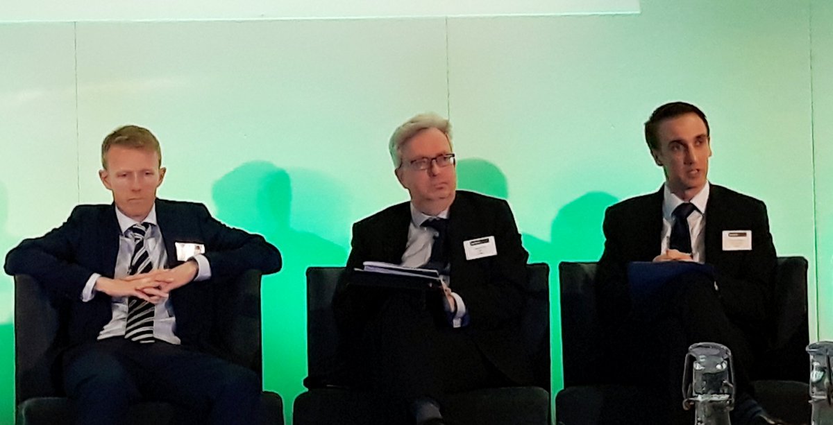 SSEIreland's tweet photo. Discussing how a Brexit deal may impact the energy market in Ireland, @sseairtricity Stephen Gallagher says it's important we don't let Brexit distract us from our pursuit of our important climate action objectives in years ahead. #IrelandPower #ThisIsGenerationGreen https://t.co/n6YxDEZSGH