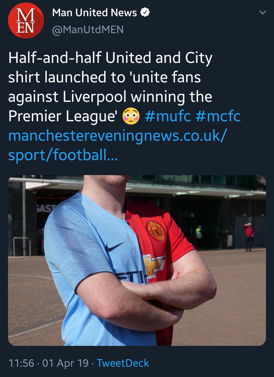 therealmkrisht's tweet photo. The absolute state of this? ๐คฆ๐ฝโโ๏ธ๐๐ฑ๐
Oh how the mighty have fallen ๐
Next they'll be singing #GloryGloryManCity ๐คฆ๐ฝโโ๏ธ
Up the fucking Reds!
#LFC #YNWA #RentFree https://t.co/1cYaToW5Cn