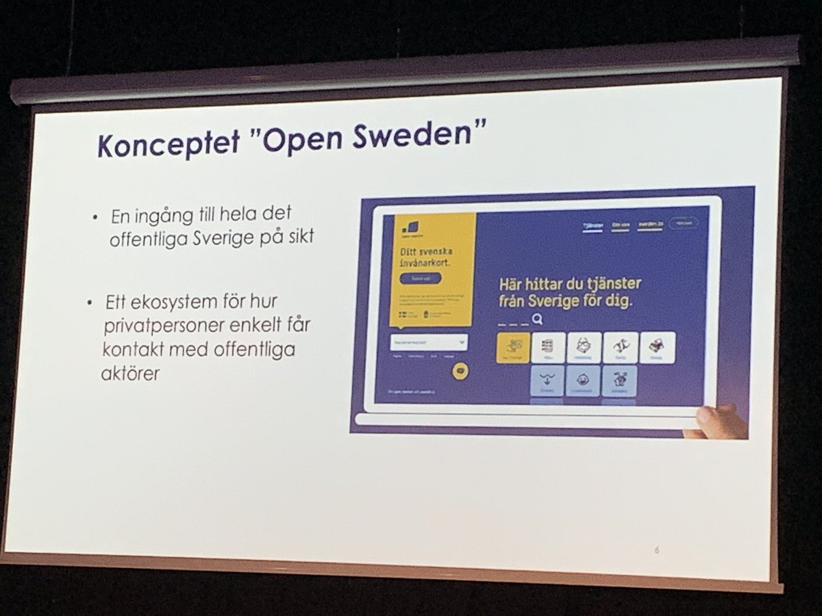 ”Open Sweden” - en vision för en enklare väg in i till myndighets-Sverige! Via mobilen. Via en gemensam portal. #DigiGovSE #decerno