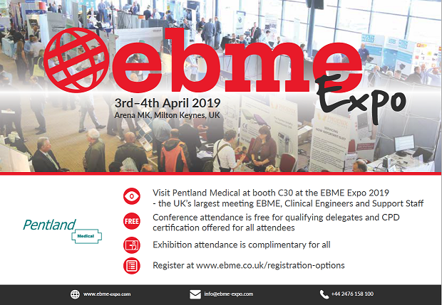 PentMed's tweet photo. We are exhibiting and presenting numerous workshops today at the  @EBME_expo meeting in Milton Keynes . Visit our booth - C30 - for the latest on our Monidrop IV infusion monitor, or stop by for one of the workshops [11am, 1.30pm and 3.30pm] #PatientSafety #EBMEexpo https://t.co/s2KLPEo8AR