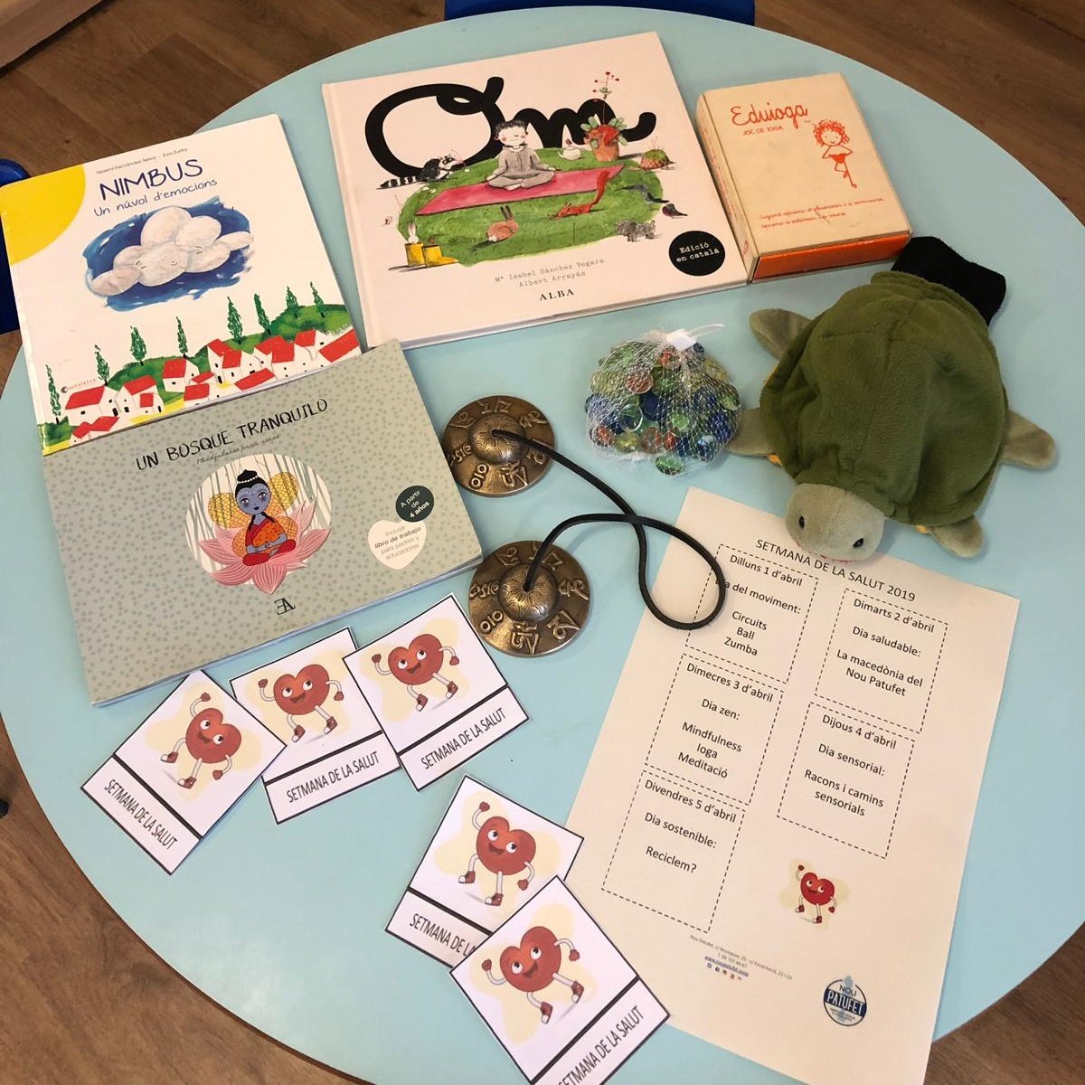 NouPatufet's tweet image. Setmana de la Salut a Infantil. Avui comença el Dia #Zen: ioga,  mindfulness, molta calma i energia positva.
#ProgramaSI #SalutIntegral #NouPatufet #FundacioSHE