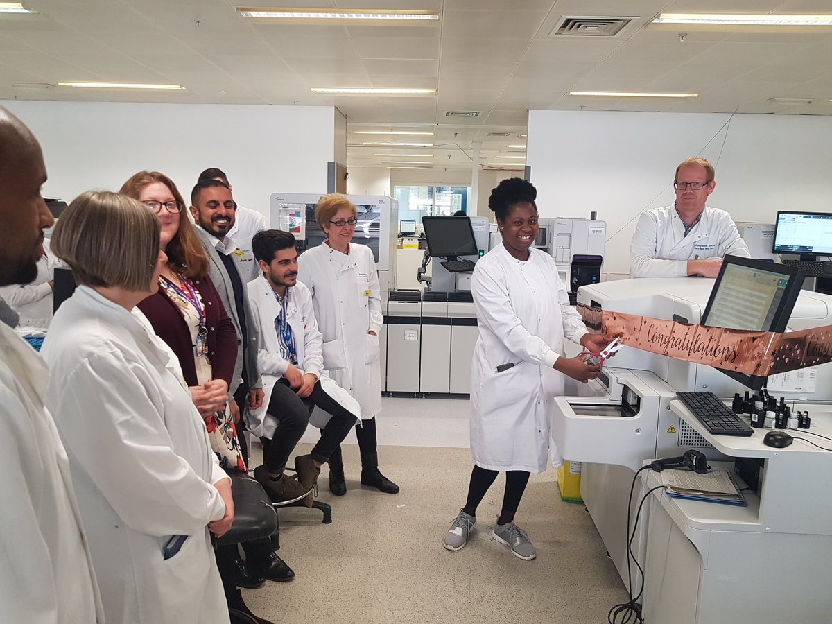 Congratulations to the coagulation laboratory for a successful go-live this morning 🎉🎉🎉👏👏👏👨🏾‍🔬👩🏼‍🔬👩🏿‍🔬👨🏽‍🔬👨🏻‍🔬 @RoyalLondonHosp @rezamirza74 @gresham20nicole @CSS_BH #improvement #bloodsciences #teamwork #hiddenheroes #biomedicalscientists