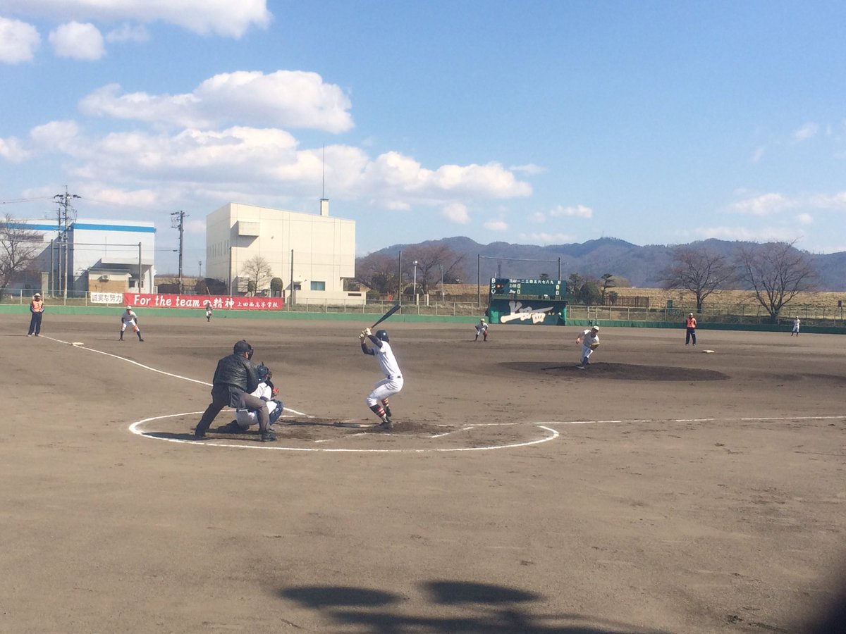 【秋県４強巡り】
王者上田西にお邪魔しました。
エース阿部君、攻撃陣とも順調に仕上がっています。今季も優勝争いの軸になってくるのでしょう！