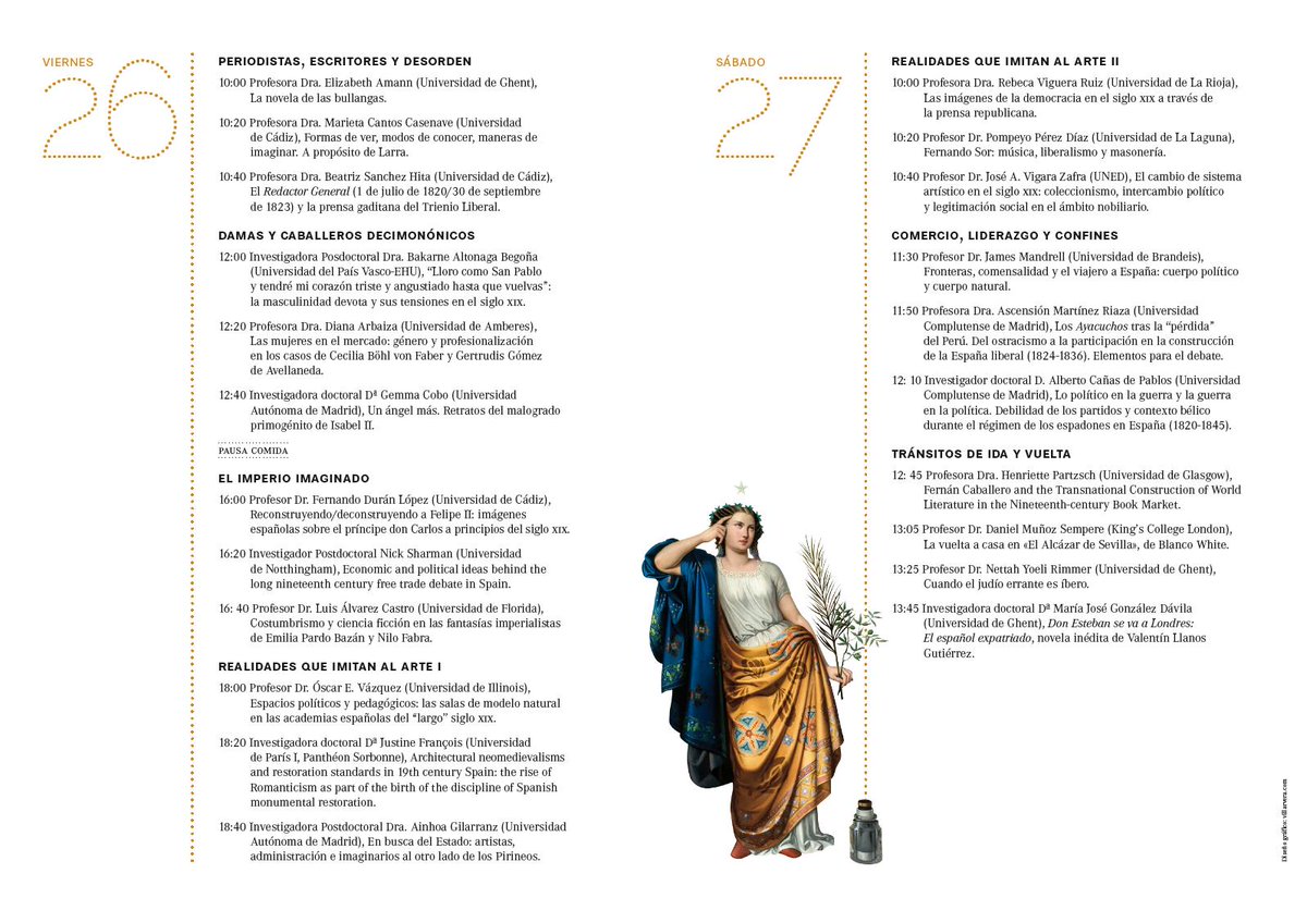 El 27 de este mes charlaré en el VIII NINETEENTH CENTURY HISPANISTS NETWORK organizado en el Museo del Romanticismo en Madrid...