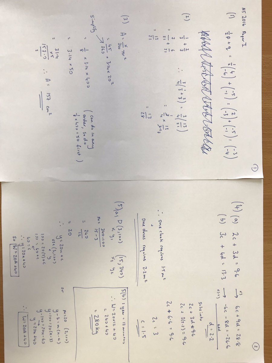 MorganMaths's tweet image. 2016 n5 paper 1