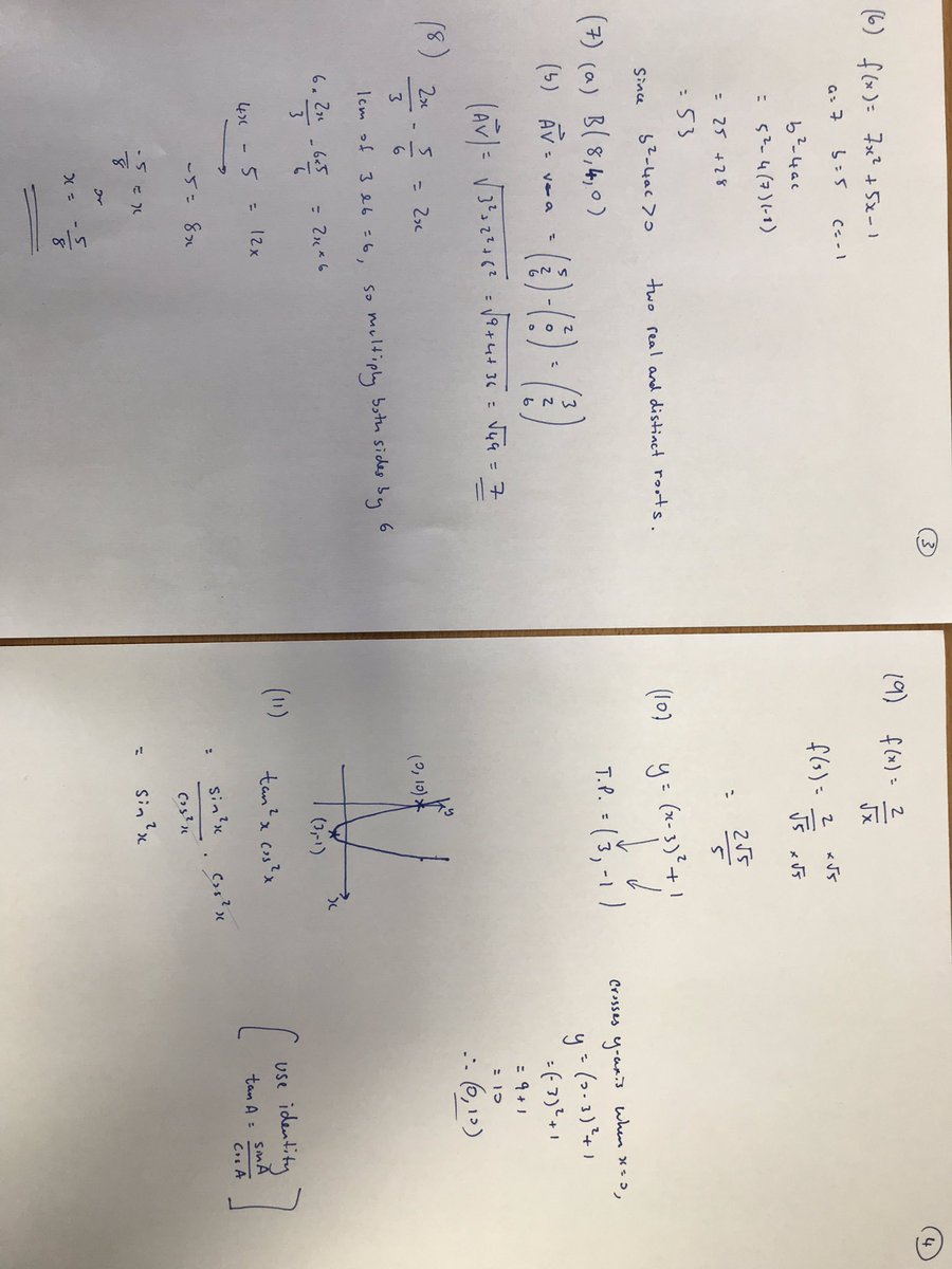 MorganMaths's tweet image. 2016 n5 paper 1