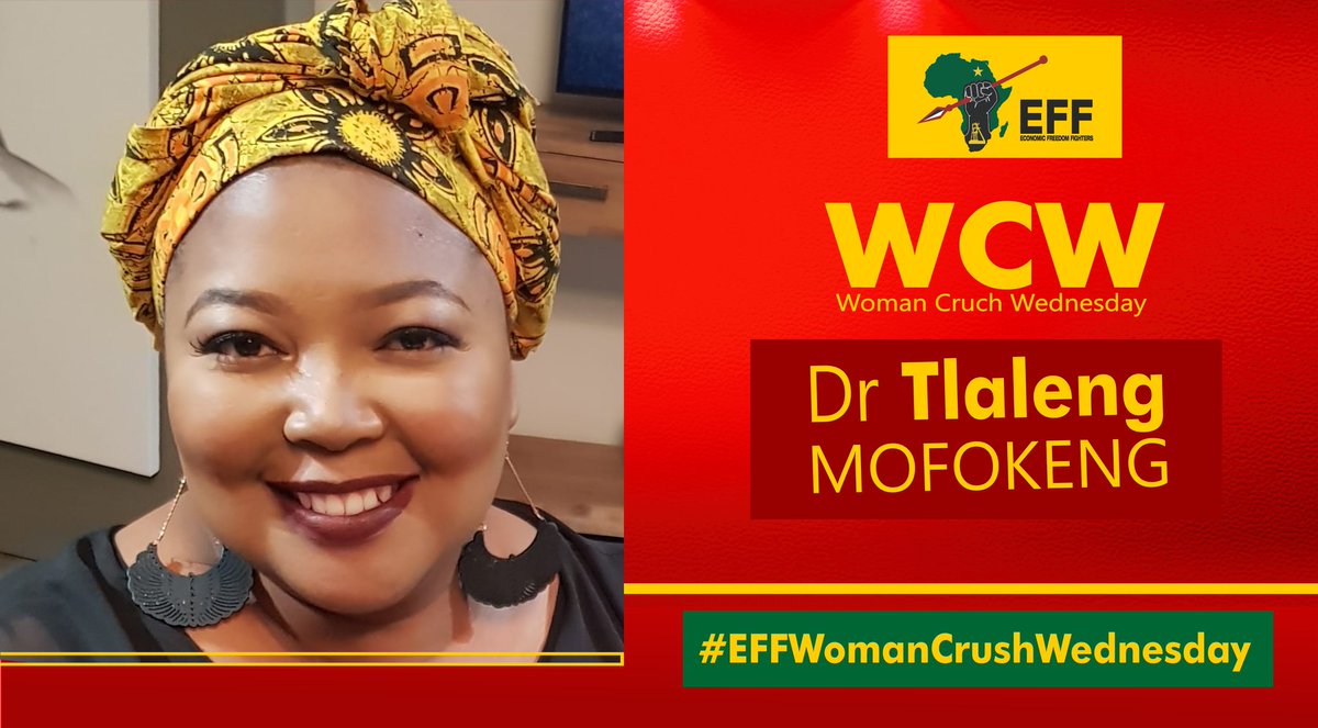 #EFFWomanCrushWednesday is <a href="/drtlaleng/">Dr Tlaleng Mofokeng</a>, a Medical Doctor, Sexual and Reproductive Health, Rights (SRHR) Expert and Incoming Commissioner for Gender Equality.
