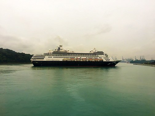 MV_Columbus's tweet photo. Columbus team welcoming the new addition to the Family before re-fit https://t.co/9d6G9bw26z