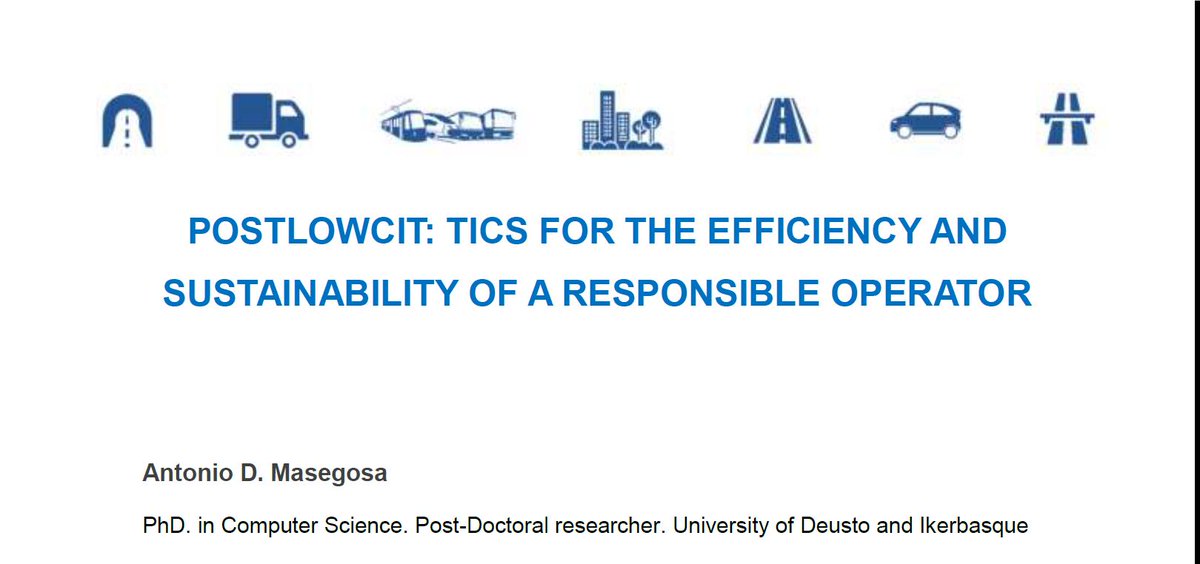 latiapili's tweet photo. Yesterday, our researcher @ ad_masegosa presented #POSTLowCIT project at the XIX Spanish Congress of Intelligent Transport Systems #ITSMadrid19. His paper shares the progress of the project in this last year of execution. #CEFTransport @inea_eu #ITS #Mobility #logistics https://t.co/bRLqXoMkez