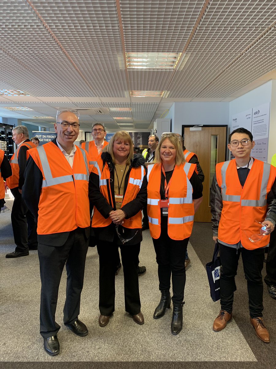 _CabWire's tweet photo. Day Two of #Cabwire19 and our delegates are ready for a tour of @PrysmianUK! #tour #cable #fiberoptics #highvoltage #training https://t.co/kHxnYF5Amb