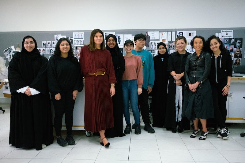 MarhabaQatar's tweet photo. Internationally acclaimed designers and academics including #DianevonFurstenberg, #MartaKuzma, #DameNatalieMassenet & #DavidLinley gave talks on fashion design and art education at a series of events at @VCUQatar
Read more on #Marhaba at https://t.co/oAHer71l0J https://t.co/UkLxXUWdrf