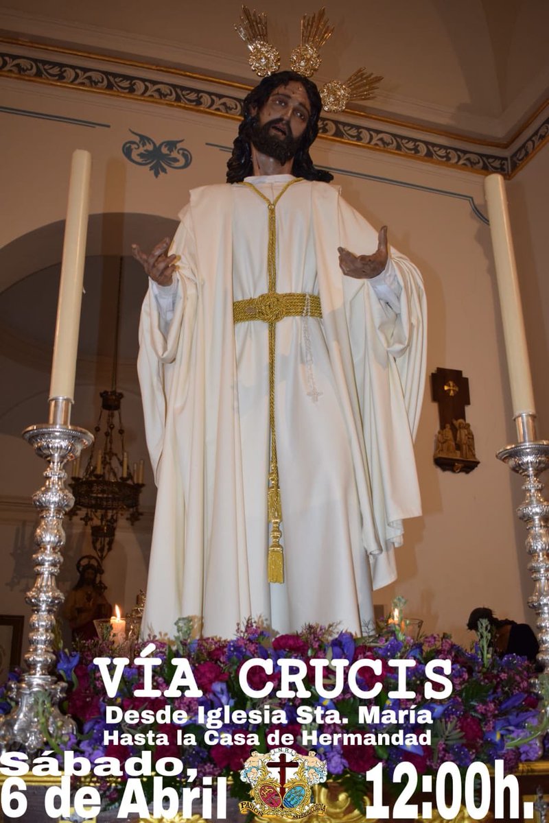 #AGENDA Esta semana...

-Martes, Ensayo General 20:30h
-Jueves, Ensayo General 20:30h
-Viernes, Ensayo General 20:30h

-Sabado, Albox <a href="/PrendimientoAlb/">Prendimiento Albox</a> 

-Domingo, Concierto a Ntro Padre Jesus de la Victoria en su entrada Triunfal en Jerusalen <a href="/BorriquitaAlm/">Hermandad de la Borriquita</a> 

¡Os Esperamos!