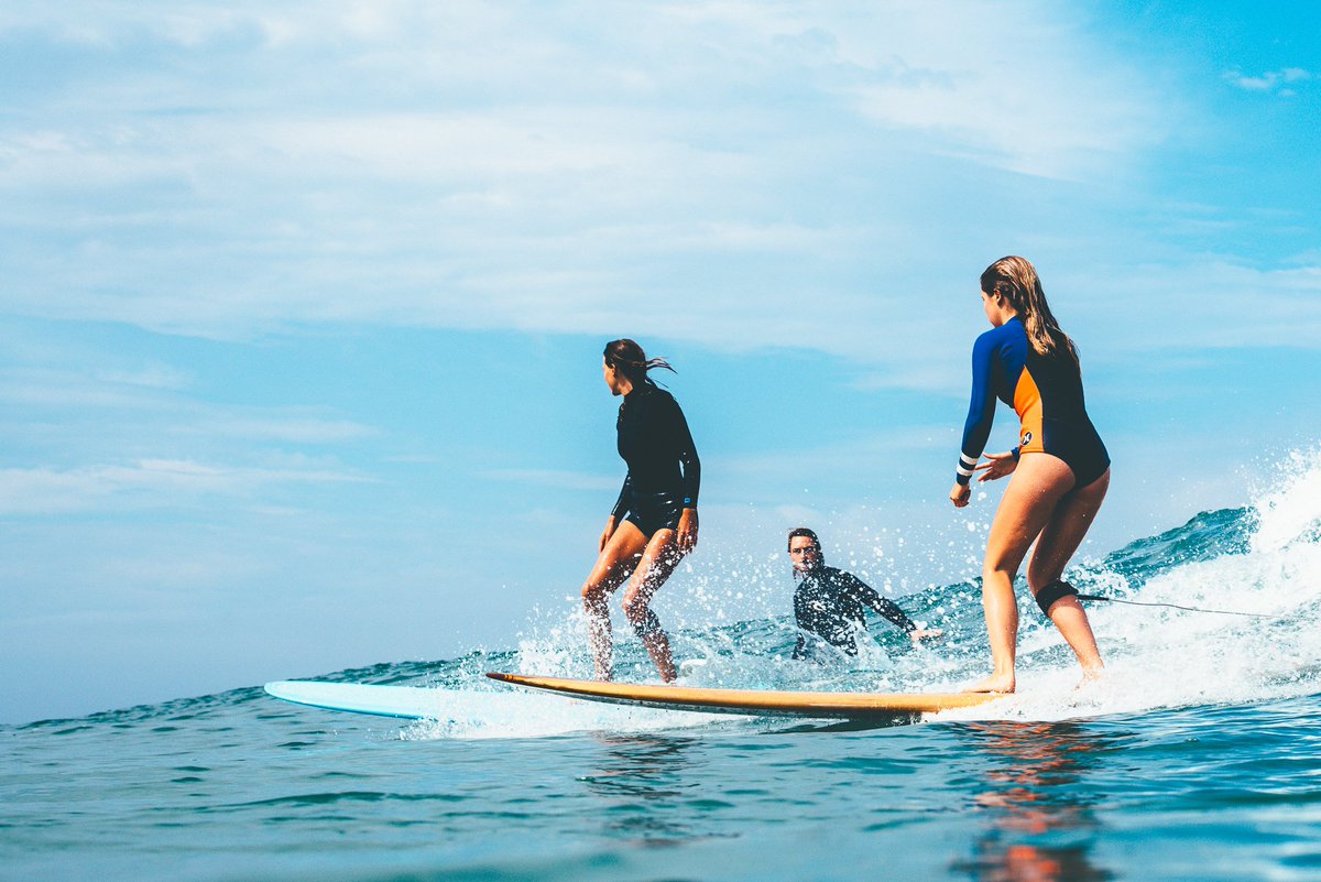 Fancy a week in Moilets, France, surfing, doing yoga and relaxing? Silly question. Book onto our surf &amp; yoga trip now! gomammoth.co.uk/group-activity…