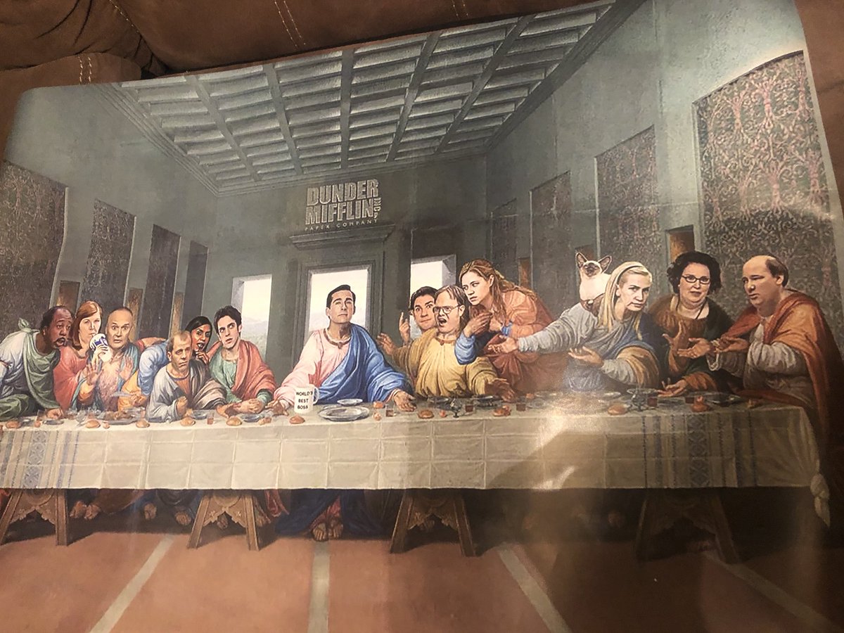 It came in y’all. 😂 #TheOffice <a href="/theofficenbc/">the office</a> #lit