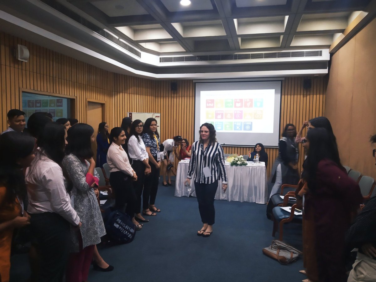 globalyouthind's tweet photo. The Workshop is really engaging where participants and Ms. Snee talk about policy making and implementation, taking examples of Decriminalisation of Section 377 and Sustainable Development Goals.
#GYSummit2019 #bethechangeyouwanttosee https://t.co/7eAqKiyDSL