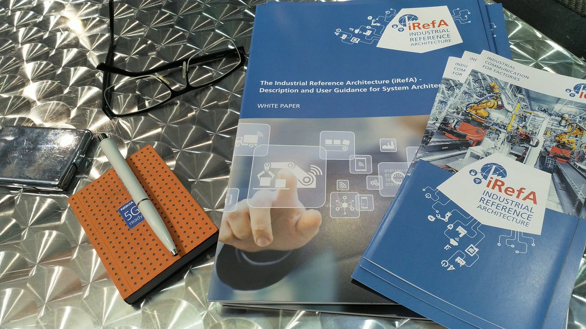 HorstAvenger's tweet photo. #HM19 preparing for day3. In addition to @nokiaindustries #GoAllwhere topics I will address #iRefA #industrial #reference #architecture by @Ic4f_project today. Our new #whitepaper is available https://t.co/d9P32bwcT0