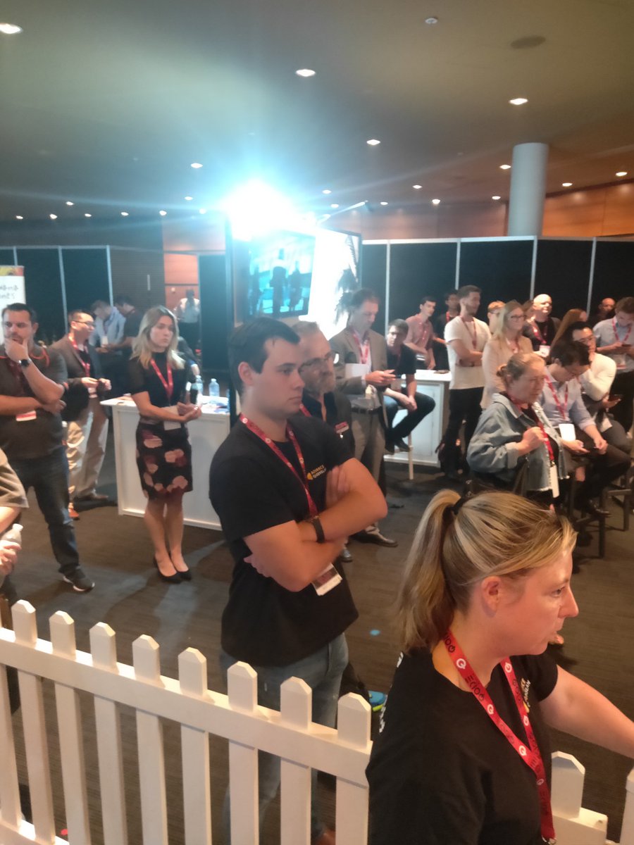 catmatson's tweet image. Starting room only for pitches at #qode #qodebrisbane