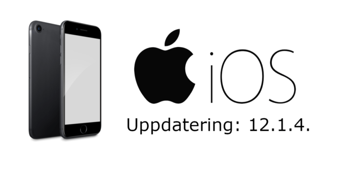 techtroopers_no's tweet photo. iOS uppdatering 12.1.4. https://t.co/AjfWC01I6h https://t.co/AqQGBvFclR