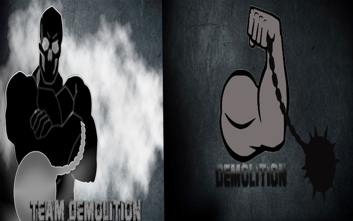 CarlosCobra94's tweet photo. voten que logo les gusta para #TEAMDEMOLITION https://t.co/T6cT3e3Oyd