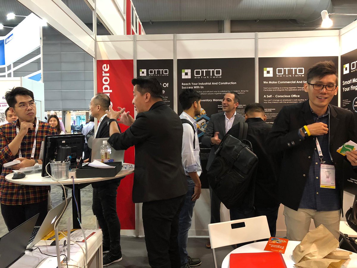 VionesVirtual's tweet photo. Two great packed days showcasing augmented reality (AR) experiences and SMART control systems at @IoTAsia . We appreciate everyone who came to see the experience!
Thanks to our partner @OttoSolutions 
#iot #asia #ottosolutions #AR #SMARTCities #DigitalTransformation #DigitalTwin https://t.co/oB0TcWPcFf