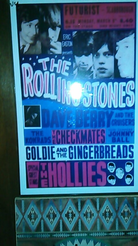C34ever's tweet image. Does anyone know anyting about authenticating this Rolling Stones poster