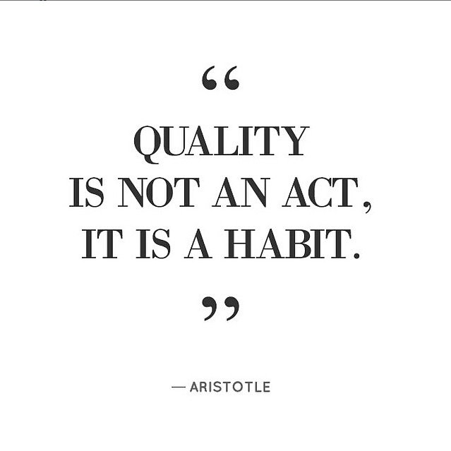 Hez Wednesday Tip 🙌

Quality shouldn't be dependent on the number of clients you have. Aim to maintain quality throughout in order to succeed. 

#WednesdayWisdom #HezOnLife #HezOnBusiness #SumtingFresh #EntrepreneurLife #BumpTheCheeseUp