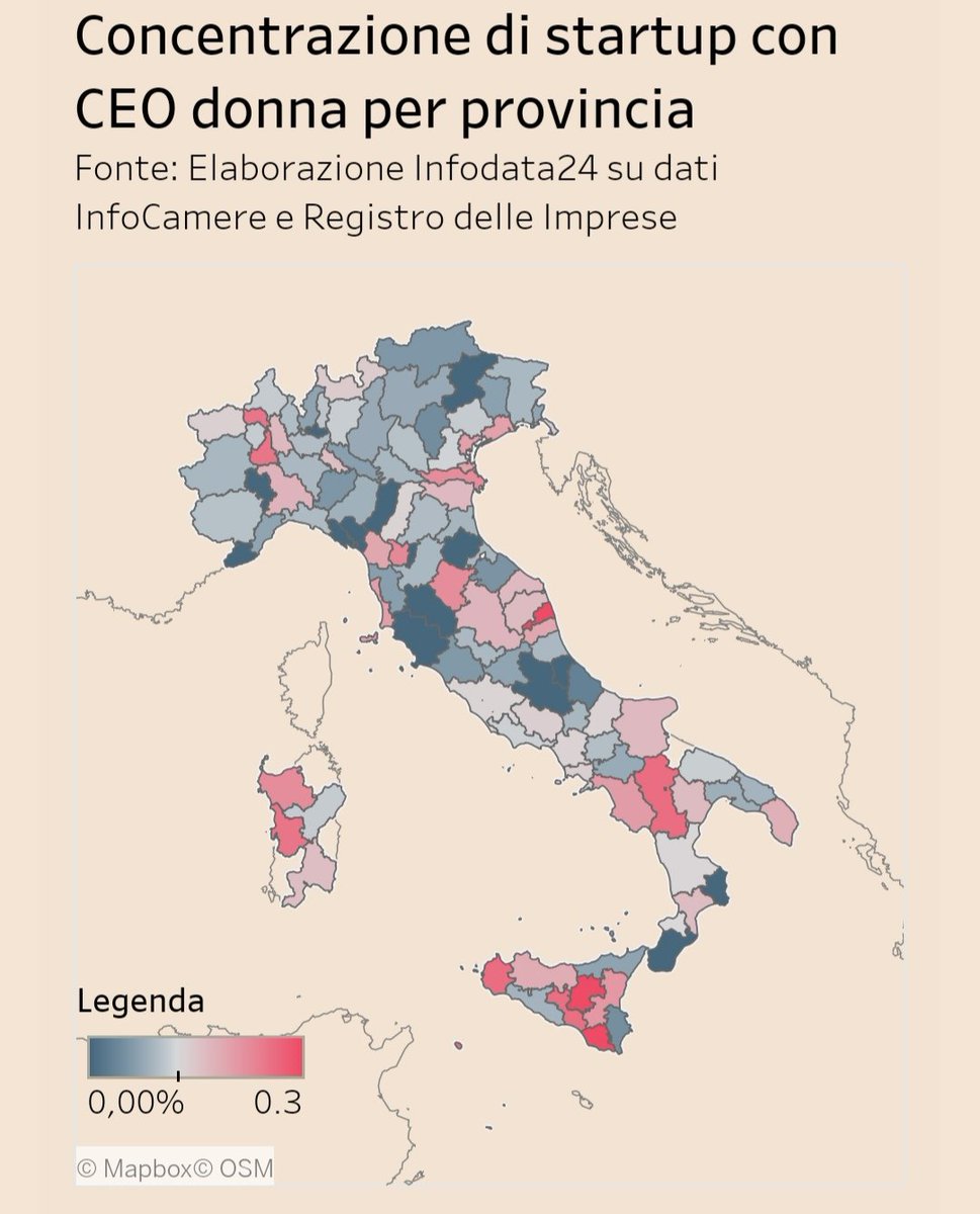 Angi_tech's tweet image. 📌 In sei anni tutto è cambiato. La startup è sempre più #donna
Sono 1221 le #startup italiane iscritte al Registro delle Imprese con a capo una CEO donna: corrispondono al 12,3% del totale.
#innovazione #investimenti #digitale #blockchain 🚀🚀🚀
infodata.ilsole24ore.com/2019/04/02/la-…