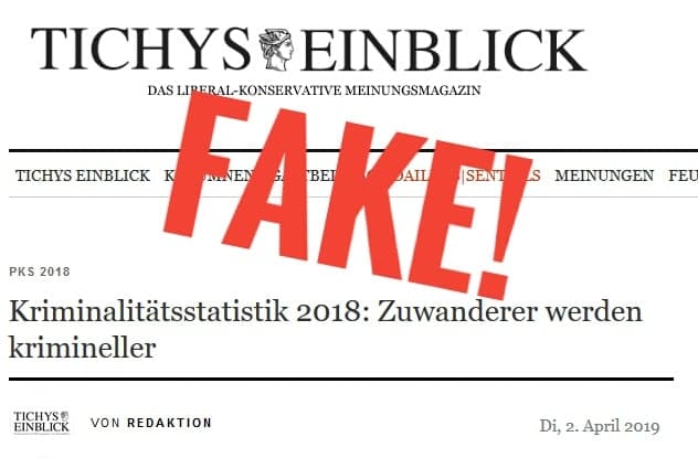 So intellektuell unehrlich. Die Kriminalität gesamt ist gesunken. Die Anzahl der verdächtigen "Zuwanderer" ist gesunken, gesamt und proportional. Aber es gab 1% mehr Gewaltkriminalität unter Zuwanderern. Und daraus wird das konstruiert. Das ist rechter Journalismus. Eine Lüge.