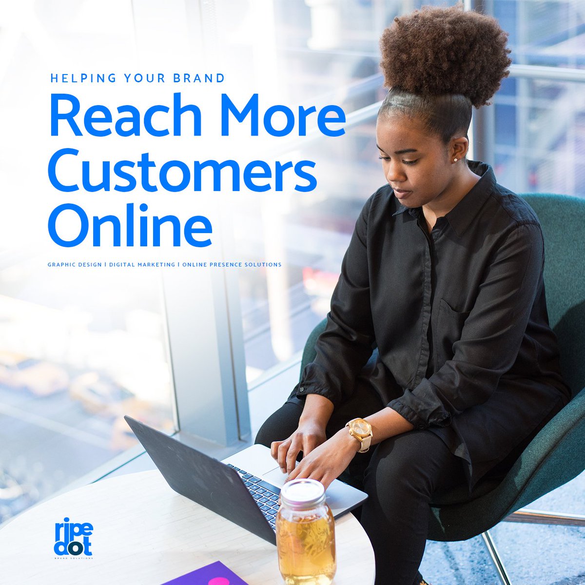 Ripedot Digital offers compelling online presence solutions for brands and individuals while incorporating quality photography and graphic design services. Talk to us today.

 M: +254796916522 // E: ripedotdigital@gmail.com
 bit.ly/ripedotdigital
#MainaAndKingangi Langata