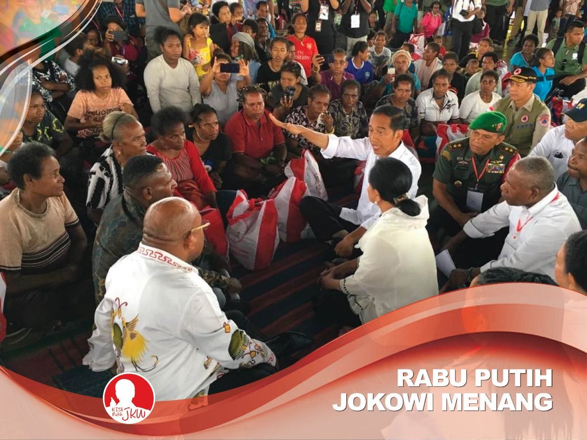 RahayuOni's tweet photo. Kamu Mau Indonesia Maju? Yuk memilih 01 Jokowi, pemimpin visioner, mau bekerja keras dan ikhlas untuk bangsa dan negara. Aku juga pilih pak jokowi #RabuPutihJokowiMenang https://t.co/jHcuCImpYC