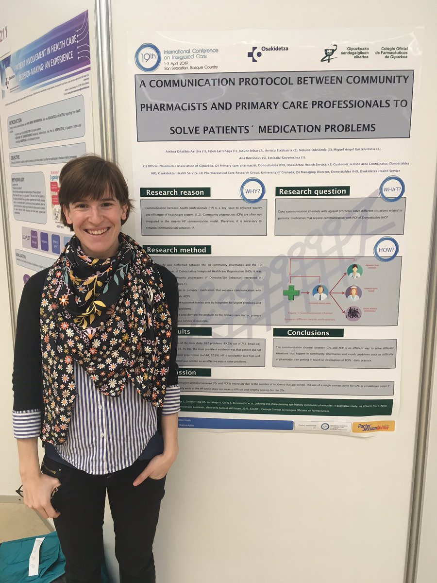 magastelu's tweet photo. Presencia de la farmacia gipuzkoana en el Congreso internacional de atetencion integrada (ICIC) https://t.co/l5ghVdtWbV