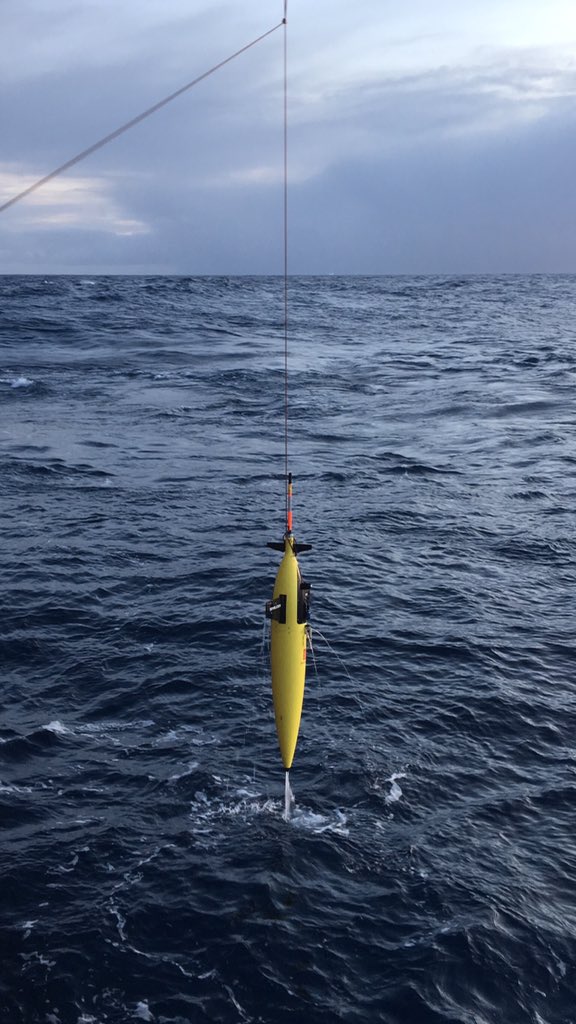 tjryankeogh's tweet photo. Started the day with a @KM_Seaglider recovery for @PolarGliders. Now to head home to Cape Town! #dml2019 #dronningmaudland2019 #sophyco2 @OceanSeaIceNPI https://t.co/M5Nv4XiPE7