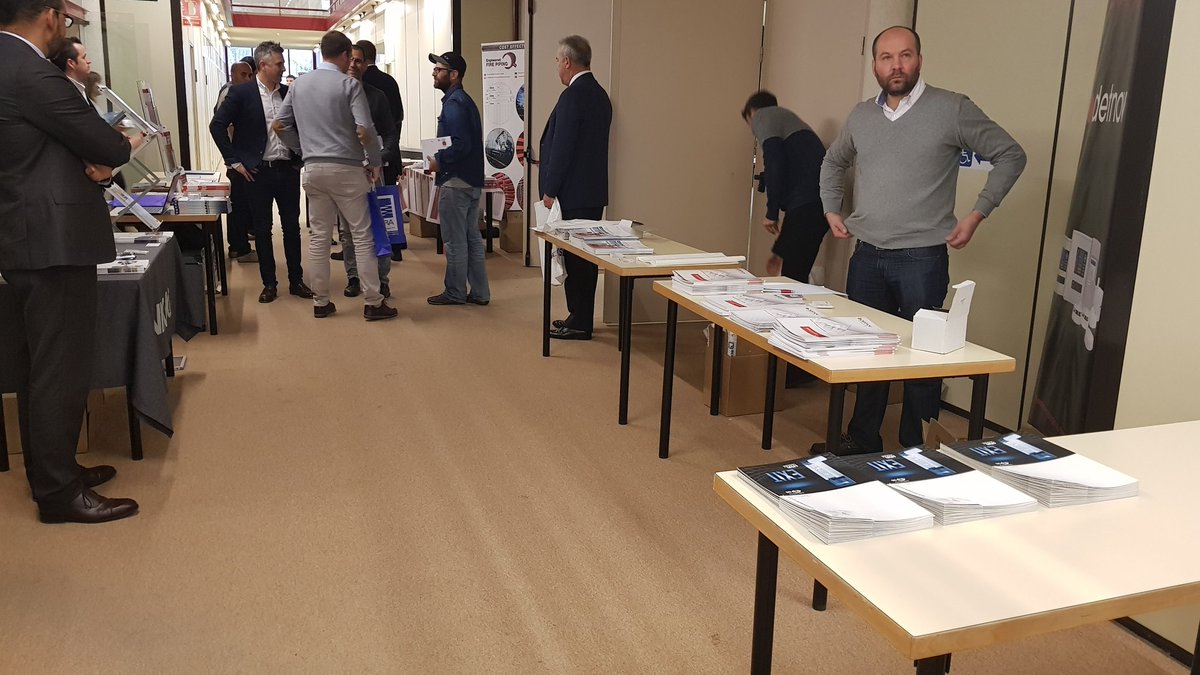 A punto de empezar la jornada técnica e institucional #DíaFuegoNavarra en la sede de <a href="/AIN_Navarra/">AIN Navarra</a> en Pamplona con la colaboración de <a href="/gob_na/">Gobierno de Navarra</a>