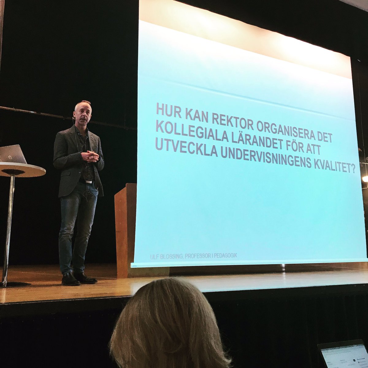 KBreidning's tweet photo. Intressant Rektorsverkstad med Ulf Blossing https://t.co/UNGIcvK5dz