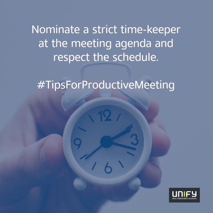 Do you have a strict time-keeper at your #TeamMeetings? Take a look at more...