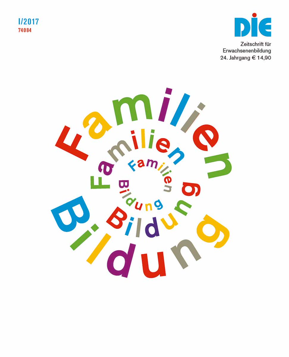 wbv_de's tweet photo. Jetzt komplett #openaccess: "Familienbildung" - DIE Zeitschrift 1/17 @DIE_Bonn
Beiträge u.a. zu
#Soziale #Arbeit
#Elterntraining oder #Beziehungscoaching?
erfolgreiche #ElternKindKurse
#Familienbildung im #Migrationskontext
#Familie als #Lernort
https://t.co/Cq7T0owuiR https://t.co/CtJM0q2Epn