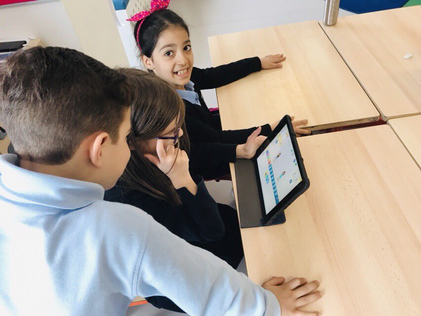 Year 3S started Scratch Jr. @Year3S #ict #teachnology #coding