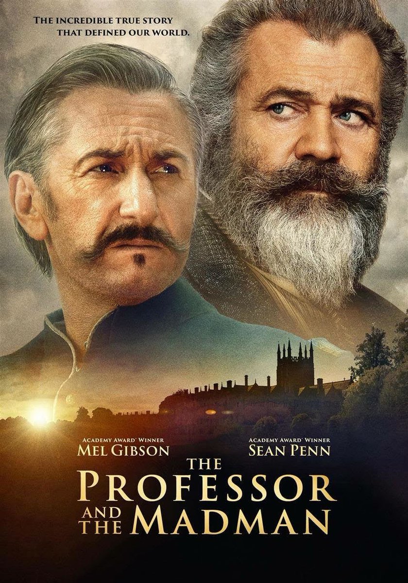Obaid_Al_Shaer's tweet image. THE PROFESSOR AND THE MADMAN

فيلم جميل جدا ً أنصح بمشاهدته في السينما، قصة صناعة قاموس أكسفورد. منذ مدة لم أشاهد فيلماً ملهما ً مليء بالعمق الأدبي!

#Mel_Gibson
#Sean_Penn