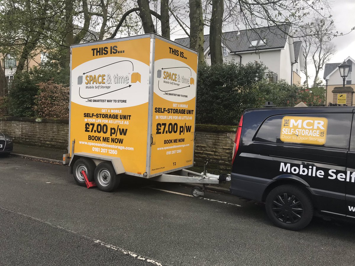 Another #mssu dropped off in #Didsbury this morning happy packing