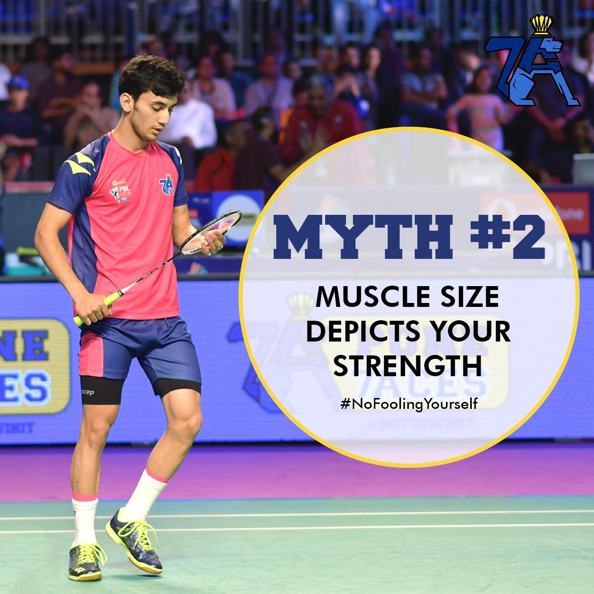 7acespune's tweet photo. Did you believe Myth #2 too?
Stick around till we bust all these myths!!!
.
.
.
#7AcesPune #LosingIsNotAnOption #InItToWinIt #NoFoolingYourself #Myths #Facts #Myth2 #Smashes #AprilFool #AprilFoolWeek #Champion #BadmintonLover #Badminton #Ace #Shuttler #BadmintonPlayer https://t.co/EinJN7ABpl